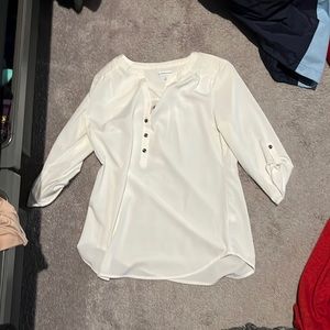 White professional shirt, Croft and barrow size small